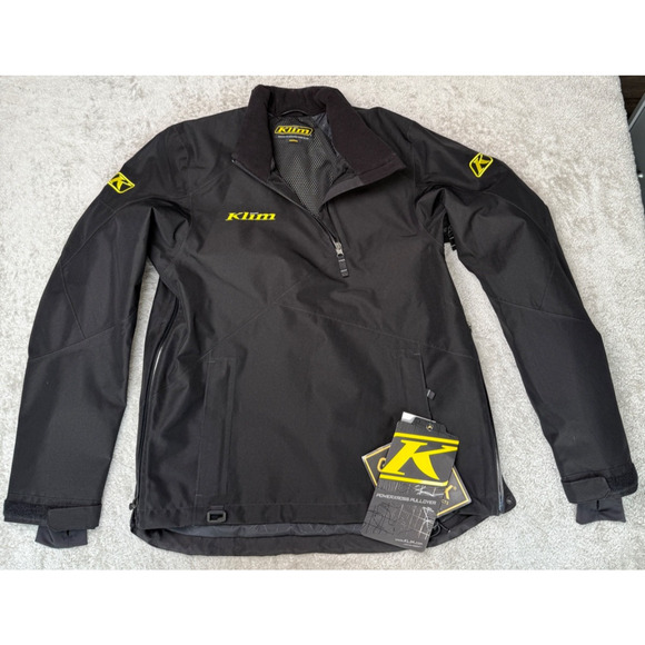 Klim PowerXross Pullover Black Gore Tex Shell Jacket Mens Size M NWT - Picture 1 of 14